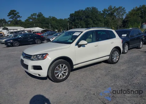 2011 Volkswagen Touareg Vr6 Sport из США, поврежденный, VIN WVGFF9BPXBD005639